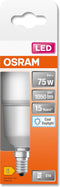 OSRAM LED lamp | NaN: E14 | Kaltweiß | 65- K | 1- W | vervanger voor 75 W Incandescent bulb | mat | LED STAR STICK