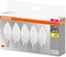 OSRAM LED lamp | NaN: E14 | Warm White | 27-- K | 5,5- W | vervanger voor 4- W Incandescent bulb | mat | LED BASE CLASSIC B