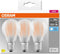 OSRAM LED lamp | NaN: E27 | Cool White | 4- K | 11 W | vervanger voor 1- W Incandescent bulb | mat | LED BASE CLASSIC A