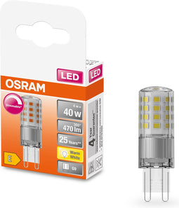 OSRAM LED PIN G9 DIM / LED lamp: G9, Dimbaar, 4,4- W, helder, Warm wit, 27- K