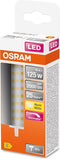 OSRAM LED LINE R7S DIM / LED buis: R7s, Dimbaar, 15 W, 1 helder, Warm wit, 27- K