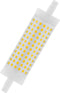 OSRAM LED LINE R7S DIM / LED buis: R7s, Dimbaar, 17,5- W, helder, Warm wit, 27- K
