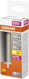 OSRAM LED LINE R7S DIM / LED buis: R7s, Dimbaar, 17,5- W, helder, Warm wit, 27- K