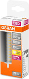 OSRAM LED LINE R7S DIM / LED buis: R7s, Dimbaar, 17,5- W, helder, Warm wit, 27- K