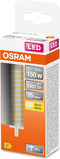 OSRAM LED LINE R7S / LED buis: R7s, 17,5- W, helder, Warm wit, 27- K