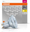 OSRAM LED reflectorlamp - Lampvoet: GU1- Warm wit - 27- K - 4,3- W - LED BASE PAR16