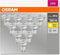 OSRAM LED reflectorlamp - Lampvoet: GU1- Warm wit - 27- K - 4,3- W - LED BASE PAR16