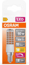 OSRAM LED SPECIAL T SLIM DIM / LED lamp: E14, Dimbaar, 7 W, 6- W vervanger voor, helder, Warm White, 27- K