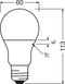 Osram LED star classic A100 E27 13W