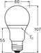 Osram LED star classic A100 E27 13W