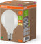 OSRAM LED Superstar Classic Globe LED-lamp G 95 in klassieke bolvorm van matglas, 3,8 W, 806 lm, E27 fitting, warm wit licht met 2700 K, EEK A, 95 mm diameter.