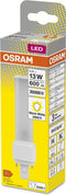 OSRAM OSRAM DULUX D LED EM & AC MAINS / LED buis: G24d-1, Lengte: 148 mm, 6 W, 13 W vervanger voor, mat, Warm White, 3- K