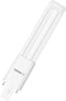 OSRAM OSRAM DULUX S LED EM & AC MAINS / LED buis: G23, Lengte: 165 mm, 4,5- W, 9 W vervanger voor, mat, Warm White, 3- K