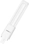 OSRAM OSRAM DULUX S LED EM & AC MAINS / LED buis: G23, Lengte: 165 mm, 4,5- W, 9 W vervanger voor, mat, Warm White, 3- K