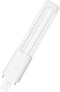 OSRAM OSRAM DULUX S LED EM & AC MAINS / LED buis: G23, Lengte: 165 mm, 4,5- W, 9 W vervanger voor, mat, Warm White, 3- K
