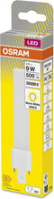 OSRAM OSRAM DULUX S LED EM & AC MAINS / LED buis: G23, Lengte: 165 mm, 4,5- W, 9 W vervanger voor, mat, Warm White, 3- K
