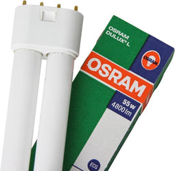 OSRAM Spaarlamp Energielabel: G (A - G) 2G11 533 mm 101 V 55 W Neutraalwit Staaf Dimbaar 1 stuk(s)