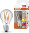 OSRAM Star+ LED lamp met daglichtsensor, E27-basis Filament optiek ,Warm wit (27-K), 47- Lumen, substituut voor 4-W-verlichtingsmiddel niet-dimbaar, 1-Pak