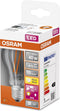 OSRAM Star+ LED lamp met daglichtsensor, E27-basis Filament optiek ,Warm wit (27-K), 47- Lumen, substituut voor 4-W-verlichtingsmiddel niet-dimbaar, 1-Pak