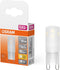 OSRAM Ster PIN LED lamp, G9-basis matte optiek ,Warm wit (27-K), 18- Lumen, substituut voor 19W-verlichtingsmiddel niet-dimbaar, 1-Pak