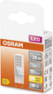 OSRAM Ster PIN LED lamp, G9-basis matte optiek ,Warm wit (27-K), 29- Lumen, substituut voor 28W-verlichtingsmiddel niet-dimbaar, 1-Pak