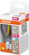 OSRAM Superstar dimbare LED lamp met bijzonder hoge kleurweergave (CRI9-), E27-basis Filament optiek ,Koud wit (4-K), 1521 Lumen, substituut voor 1-W-verlichtingsmiddel dimbaar, 1-Pak