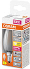 OSRAM Superstar dimbare LED lamp met bijzonder hoge kleurweergave (CRI9-), E14-basis matglas ,Warm wit (27-K), 47- Lumen, substituut voor 4-W-verlichtingsmiddel dimbaar, 1-Pak