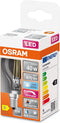 OSRAM Superstar dimbare LED lamp met bijzonder hoge kleurweergave (CRI9-), E14-basis Filament optiek ,Koud wit (4-K), 47- Lumen, substituut voor 4-W-verlichtingsmiddel dimbaar, 1-Pak