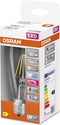 OSRAM Superstar dimbare LED lamp met bijzonder hoge kleurweergave (CRI9-), E27-basis Filament optiek ,Koud wit (4-K), 1521 Lumen, substituut voor 1-W-verlichtingsmiddel dimbaar, 1-Pak