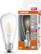 OSRAM Superstar dimbare LED lamp met bijzonder hoge kleurweergave (CRI9-), E27-basis Filament optiek ,Koud wit (4-K), 1521 Lumen, substituut voor 1-W-verlichtingsmiddel dimbaar, 1-Pak