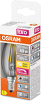 OSRAM Superstar dimbare LED lamp met bijzonder hoge kleurweergave (CRI9-), E14-basis Filament optiek ,Warm wit (27-K), 47- Lumen, substituut voor 4-W-verlichtingsmiddel dimbaar, 1-Pak