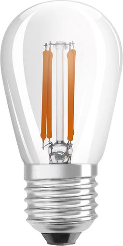 OSRAM Superstar LED lamp, E27-basis helder glas ,Warm wit (22-K), 36- Lumen, substituut voor 35W-verlichtingsmiddel dimbaar, 1-Pak