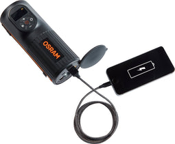 OSRAM TYREinflate 2000 Compressor 8.3 bar Opbergbox/tas, Digitaal display, Met werklamp