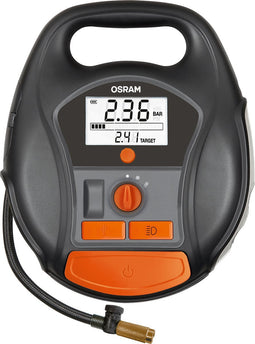 OSRAM TYREinflate 6000 Compressor 5.5 bar Automatische afschakeling, Digitaal display, Met werklamp, Met Powerbank-func