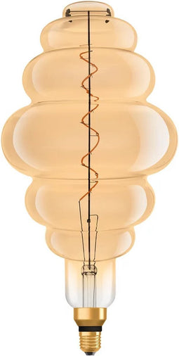 OSRAM vintage 19-6 LED lamp, goudtint, 4,8W, 36-lm