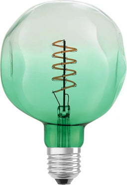 OSRAM vintage 19-6 LED lamp, groene tint, 4,5W, 18-lm