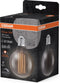 OSRAM vintage 19-6 LED lamp, smoke tint, 11W, 5-lm