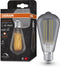 OSRAM vintage 19-6 LED lamp, smoke tint, 11W, 5-lm