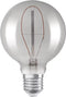 OSRAM vintage 19-6 LED lamp, smoke tint, 3.4W, 1-lm