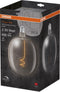 OSRAM vintage 19-6 LED lamp, smoke tint, 4,5W, 15-lm
