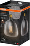OSRAM vintage 19-6 LED lamp, smoke tint, 4,5W, 15-lm