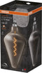 OSRAM vintage 19-6 LED lamp, smoke tint, 4.8W, 1-lm