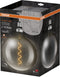 OSRAM vintage 19-6 LED lamp, smoke tint, 4.8W, 15-lm