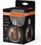 OSRAM vintage 19-6 LED lamp, smoke tint, 7.8W, 36-lm