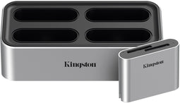 Kingston Workflow Station - USB-C 3.2 Gen2 Dock met SD UHS-II kaartlezer - 4x USB 3.2 (Gen2, 10Gb/s) (1 stuk)