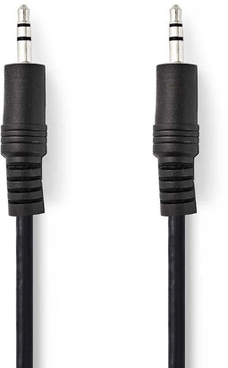 Nedis CAGP22000BK20 - Stereo audiokabel 3,5 mm - 200 cm - Zwart
