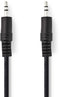 Nedis CAGP22000BK20 - Stereo audiokabel 3,5 mm - 200 cm - Zwart