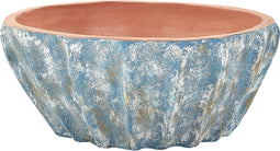 OSTRYA - Bloempot - Blauw - ⌀ 51 cm - Terracotta