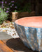 OSTRYA - Bloempot - Blauw - ⌀ 51 cm - Terracotta
