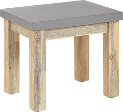 OSTUNI - Tuinstoel - Grijs - Vezelcement